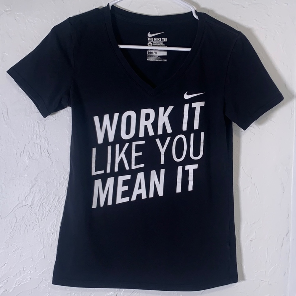 Nike Black Graphic Tee